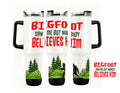 BIGFOOT SAW ME 40OZ BLUETOOTH TRAVEL MUG
