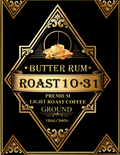 Butter Rum Premium Medium Roasted Coffee 12oz - Ground