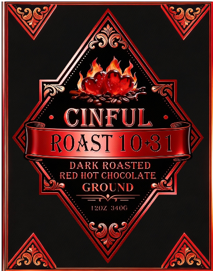 Cinful Premium Medium Roasted Coffee 12oz- ground