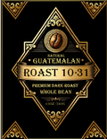 Guatemalan Natural Dark Roast Premium Coffee - 12oz Ground