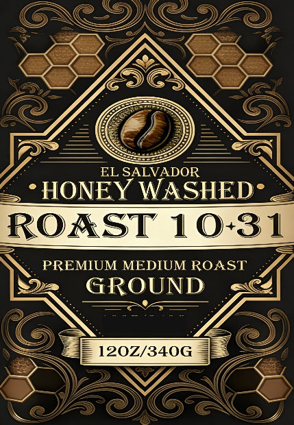 Honey Washed Premium Medium Roast 12oz- Ground