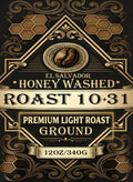 Honey Washed Light Roast - 12oz Ground