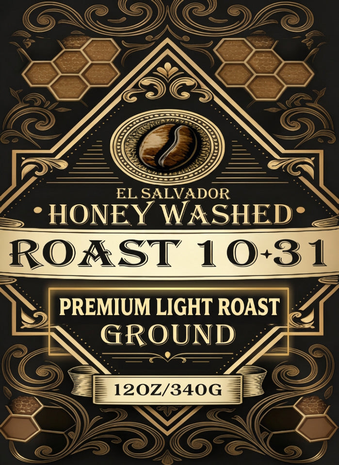 Honey Washed Light Roast - 12oz Ground