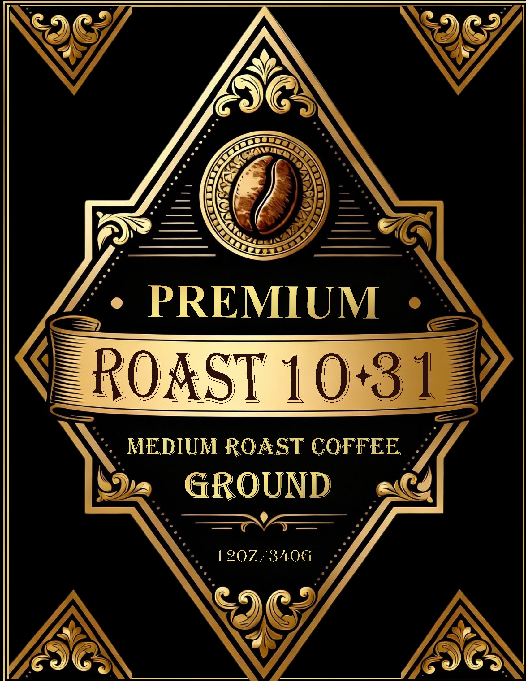 Premium Medium Roast 12oz - Ground