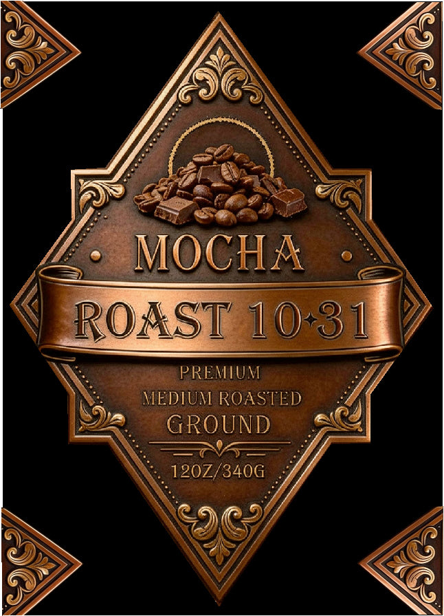 Mocha Premium Roasted Coffee 12oz -Ground