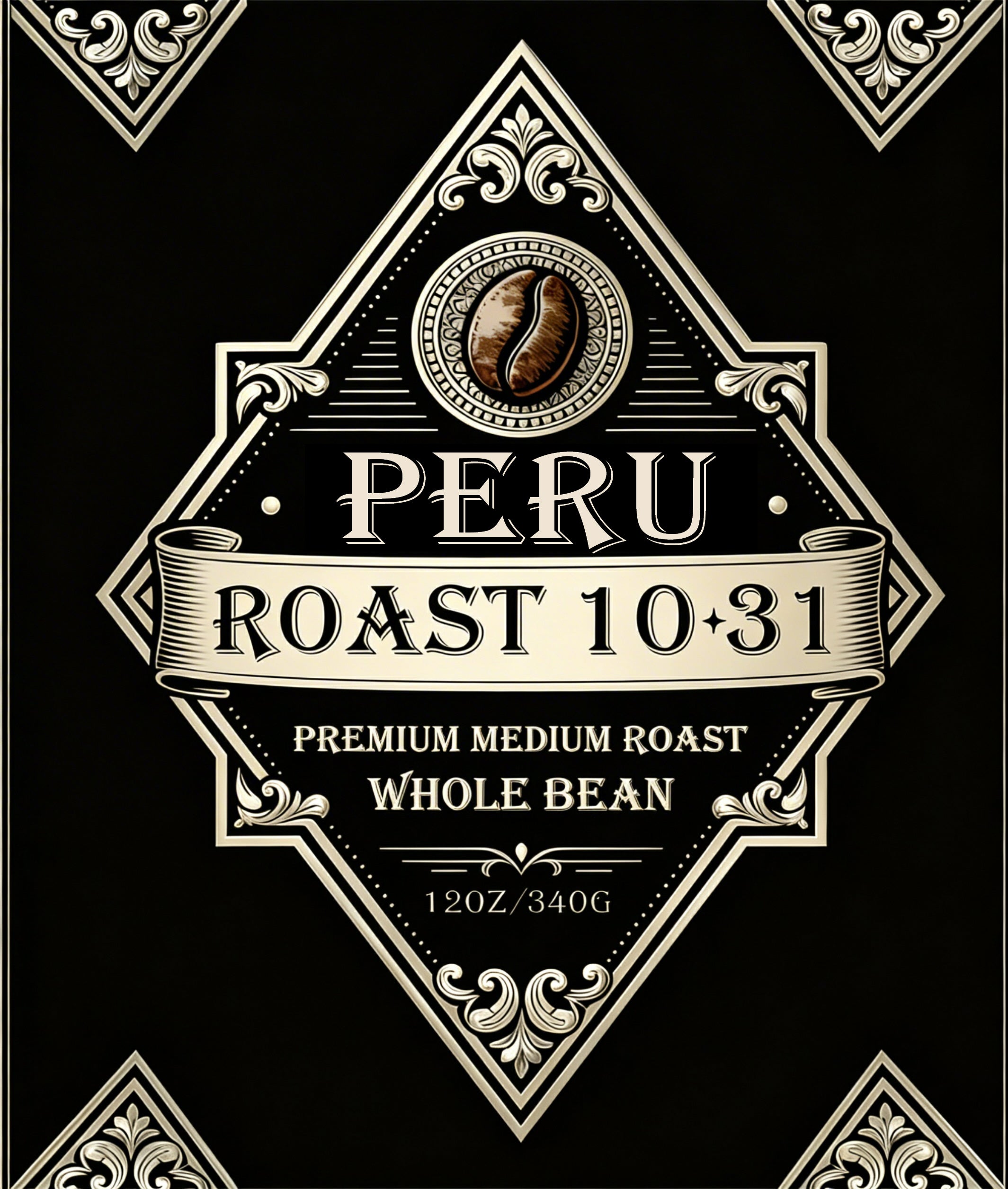 Peru - Medium Roasted Premium - Whole Bean